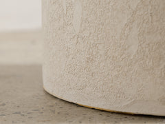 Vintage Cement Plinth with Acanthus Detail