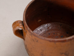 Vintage Glazed Terracotta Pot