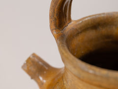 Vintage Yellow Pitcher
