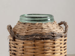 1950s Marjorcan Glass & Cane Vessel 01