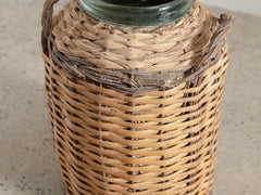 1950s Marjorcan Glass & Cane Vessel 01