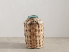 1950s Marjorcan Glass & Cane Vessel 02