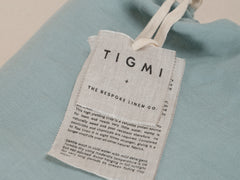 Embroidered Linen Bedspread, Celeste