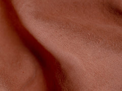 Embroidered Linen Bedspread, Clay