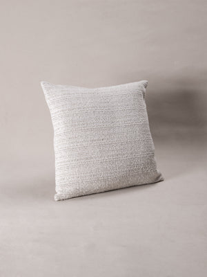 Square Cushion - Natural Cotton & Wool Blend