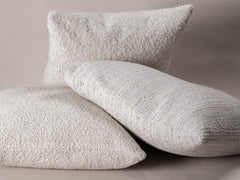 Square Cushion - Ivory Boucle