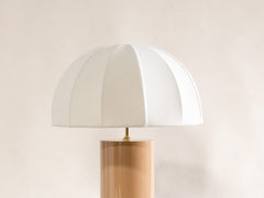 Oi Soi Oi x Tigmi Table Lamp - Camel / Raw Silk