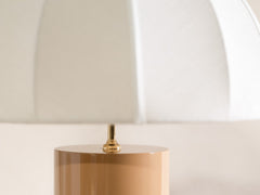 Oi Soi Oi x Tigmi Table Lamp - Camel / Raw Silk