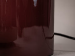 Oi Soi Oi x Tigmi Table Lamp - Bordeaux / Raw Silk
