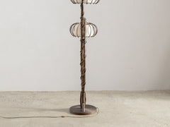 1960s Bamboo Floor Lamp