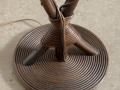 1960s Bamboo Floor Lamp