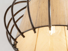 1960s Bamboo Floor Lamp