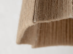 1920s Iron and Jute Floor Lamp