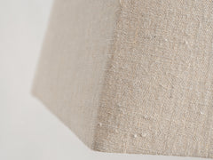 1940s Brass & Leather Floor Lamp