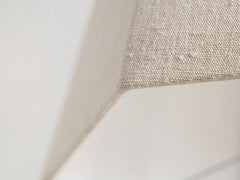 1940s Brass & Leather Floor Lamp