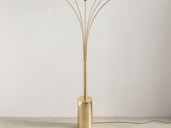 1960s Regianni Brass Floor Lamp