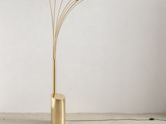 1960s Regianni Brass Floor Lamp