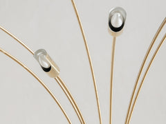 1960s Regianni Brass Floor Lamp