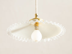 1960s Opaline lamp Shade