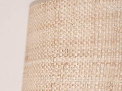 1970s Pink Travertine Table Lamp by Philippe Barbier