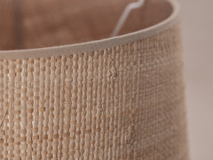 1970s Pink Travertine Table Lamp by Philippe Barbier