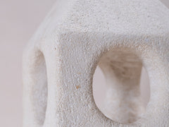 1960s Scupltural Limestone Table Lamp by Albert Tormos