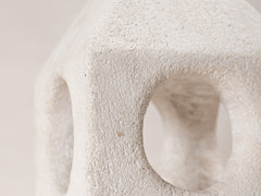 1960s Scupltural Limestone Table Lamp by Albert Tormos