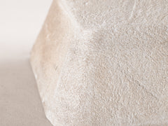 1960s Scupltural Limestone Table Lamp by Albert Tormos