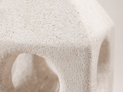 1960s Scupltural Limestone Table Lamp by Albert Tormos