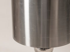 1970s Metal Table Lamp Attributed to Philippe Barbier