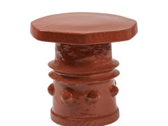 Clara Side Table - Rust