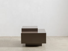 Cubo Lacquered Side Table