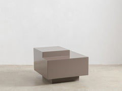 Cubo Lacquered Side Table