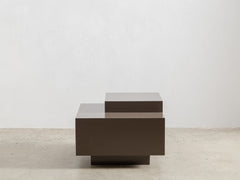 Cubo Lacquered Side Table