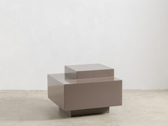 Cubo Lacquered Side Table