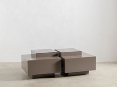 Cubo Lacquered Side Table