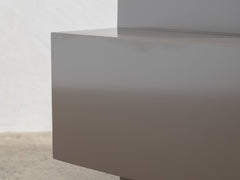 Cubo Lacquered Side Table