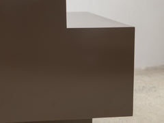 Cubo Lacquered Side Table