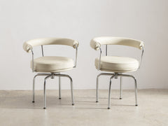 1970s LC7 Swivel Armchair by Charlotte Perriand for Cassina