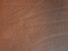 Scalloped Crest Teak & Leather Armchair