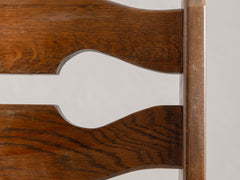 Brutalist Razorback Dining Chair in the style of Guillerme & Chambron