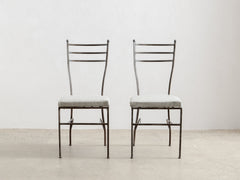 1960's Iron Chair 06 with Cushion