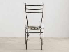 1960's Iron Chair 06 with Cushion