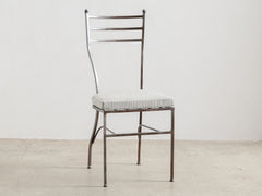 1960's Iron Chair 06 with Cushion