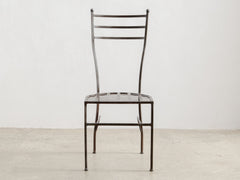 1960's Iron Chair 06 with Cushion