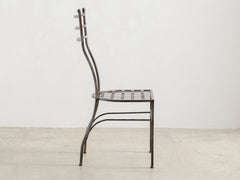 1960's Iron Chair 06 with Cushion