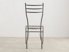 1960's Iron Chair 06 with Cushion