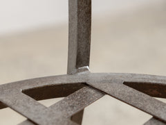 1960's Iron Chair 06 with Cushion