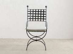 1960's Iron Chair 08 with Cushion