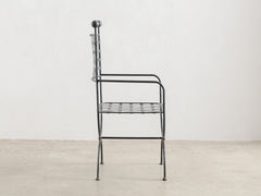 1960's Iron Chair 08 with Cushion